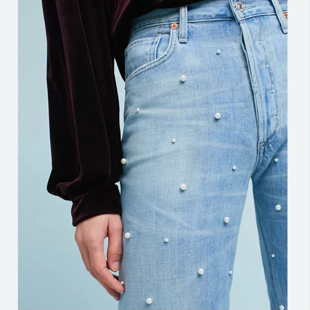 PARKER RELAXED CUFFED CROP JEANS